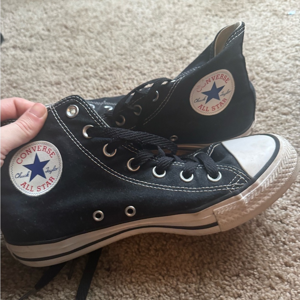 Converse high tops black